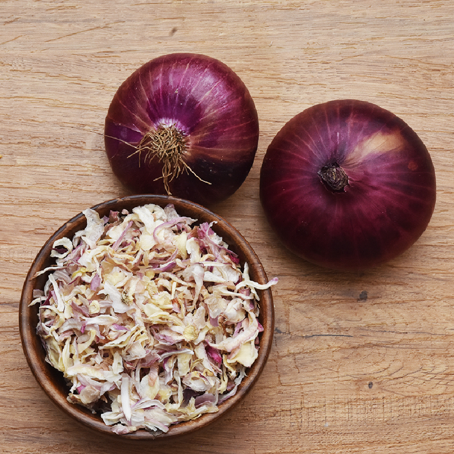 Dehydrated Red Onions Chopped